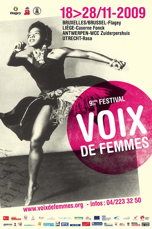 Affiche du 9e Festival Voix De Femmes