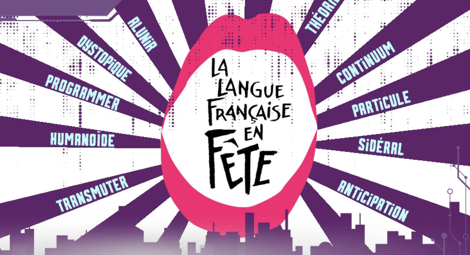Visuel de La Langue Française en Fête.