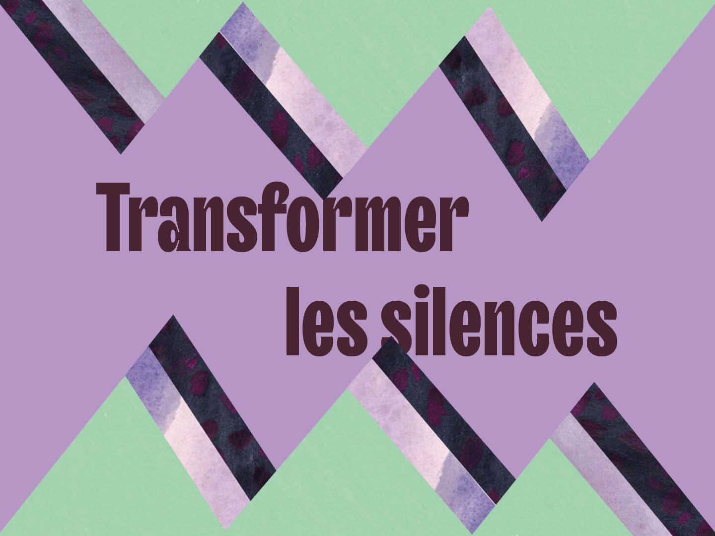 Transformer les silences : visuel de l'atelier